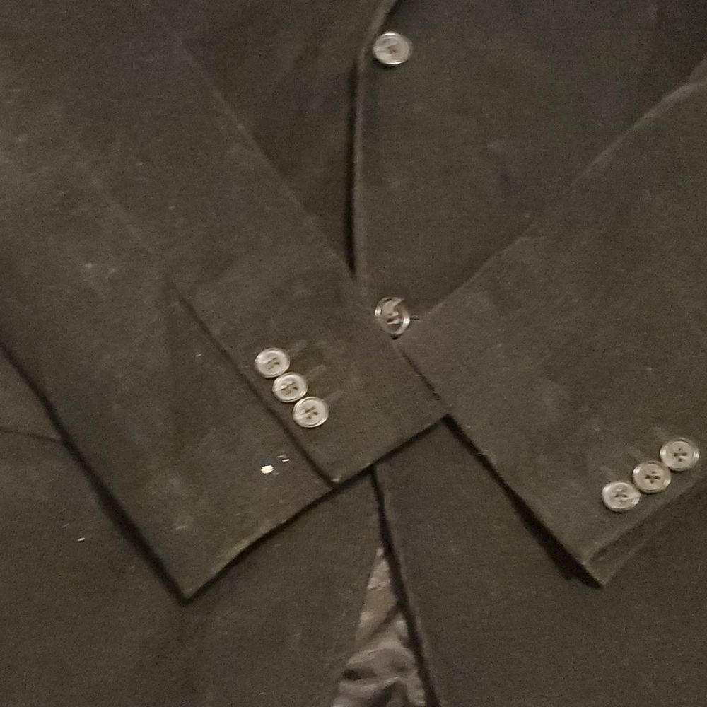 Gap Black Corduroy Men Double Button Jacket Blaze… - image 5